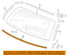 73227t0a000 Honda Oem Liftgate Tailgate