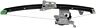 741-061 Dorman Power Window Motor And Regulator Assembly Rear 019495225188