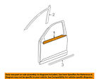 7571002091 Toyota Oem Corolla-door Window