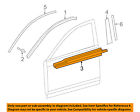 7571006130 Toyota Oem Camry-door Window
