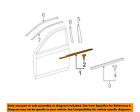 75710ac020 Toyota Oem Window Molding Weatherstrip Right
