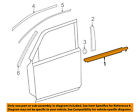 7571235011 Toyota Oem Window Molding Weatherstrip Left