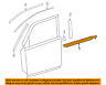 7571235020 Toyota Oem Window Molding Chrome Left Drivers