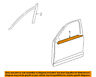 7572001031 Toyota Oem Window Molding Weatherstrip Left