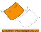 797163ta0a Nissan Oem Altima Rear Window