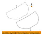 79782aq000 Nissan Oem-lift Gate Glass