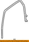 7l8z7825766aa Ford Oem Window Channel Right