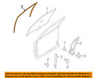 803301ka4a Nissan Oem Juke Front Weather Strip Right