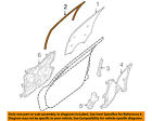 80331zn40b Nissan Oem Altima Front Glass Run Left