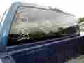275-05627d 807524 Silvrdo15 Back Glass Fixed Non-heated W Privacy Fits 99-07 Sierra 1500 Pickup