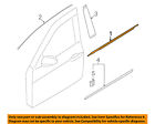 822103t000 Kia Oem Window Molding Weatherstrip Left