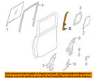 822229l50a Nissan Oem Xterra Channel Right