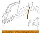 822230z800 Nissan Oem Altima Bar Left 822230z800 Nissan Oem Altima Bar Left