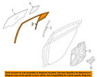 83531a7000 Kia Oem Forte Window Channel Left