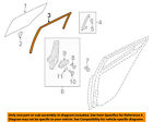 835412v000 Hyundai Oem Veloster Window Channel Right