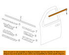 84025010 Gm Window Molding Weatherstrip Right