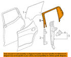 84045951 Gm Oem Acadia Weather Strip Right