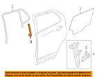 84054555 Gm Chevrolet Oem Equinox Guide Right