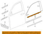 84291967 Gm Window Molding Weatherstrip Left