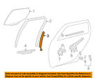 88970928 Gm Pontiac Oem Vibe Channel Left
