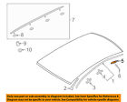 8k0853929a Audi Oem Glass Clip