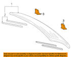 8p4845631 Audi Oem Gate Glass Spacer