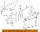 9015150026 Toyota Oem Glass-rear Door-division