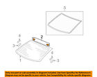 91568sna003 Honda Oem Glass Fastener