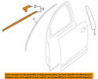 92277514 Gm Oem-door Window Sweep-belt