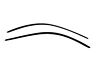92514 Auto Ventshade Avs Ford Mustang Piece Ventvisor Set 725478019254