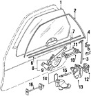 928-537-324-03 928 Porsche Genuine Run Channel