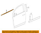 95395615 Gm Chevrolet Oem Window Molding Weatherstrip Left