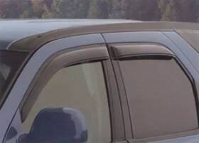 12497877 Acdelco Mexico Common Front And Rear Tape-on Side Door Window Weather Deflector Set In Smoke Black