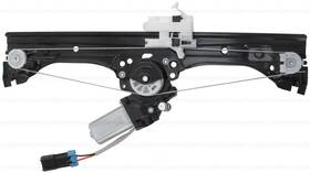 386738 Aci/maxair Power Window Motor And Regulator Assembly-window Assembly Fits 12-19 Fiat 500