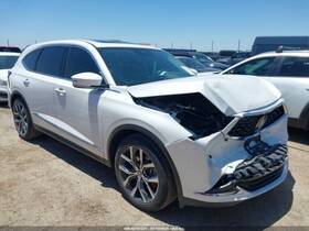 284-10406al Acura Driver Left Quarter Glass Chrome Accent Trim Fits 22-24 Mdx 7639972