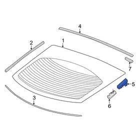 91502s70003 Acura Oe For Mdx 2001-2020 Back Glass Clip 91502s70003 Acura Oe For Mdx 2001-2020 Back Glass Clip