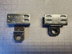 Aftermarket Products Metal 1-l 1-s 2007-2012 Lexus Es350 Door Glass 2-pcs Repair Clips Fits Front