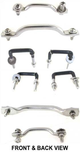 J370102 Aftermarket Replacement Windshield Hardware Kit For Jeep Cj7 Cj5 Cj6 Cj3 83 74 73 72 71 70 69 68 67 1983