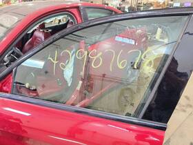 277-10010l Alfa-romeo Driver Front Door Glass Sedan With Black Belt Moulding Fits 17 Giulia 644445