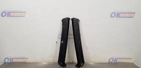 270-00312 American Motors 05 Hummer H2 Sut Exterior A Pillar Windshield Post Trim Set Pair Black