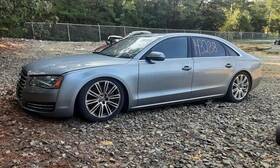 284-50482ar Audi Passenger Right Quarter Glass Without Laminated Fits 11-18 A8 468044