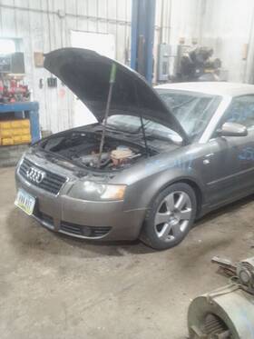 284-58741r Audi Passenger Right Quarter Glass Convertible Fits 03-09 A4 2050378