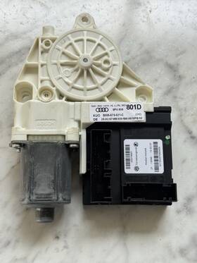 8p4959801d Audi Genuine Oe 2006-2013 A3 Lh Driver Front Window Motor Oem
