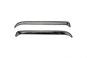 12031 Auto Ventshade Avs - 2pc Ss Fits 1978 Dodge D100 1975-1977 D1