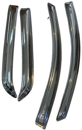 684632 Auto Ventshade Avs Flawed Needs New Tape Ventvisor Deflector Chrome Outs