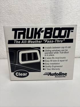 Autoline Tc100 Auto Line Truk Inflatable Boot Camper Shell Topper Cap Seal Mid Size Import 2000