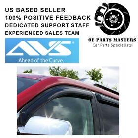 94319 Avs 4pc Dark Smoke Window Vent Visor Fits 2005-09 Pontiac Torrent Tape-on