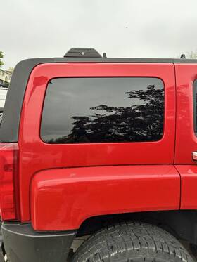 Dq10961 Bag Fits 2006-2010 Hummer H3 Passenger Rear Right Side Quarter Window Glass Privacy