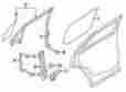 Bb5z-7825766-a Explorer Police Interceptor Utility Ford Genuine 2011-2016 Run Channel