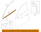 Bjs750650b Mazda Oem Window Molding Weatherstrip Left